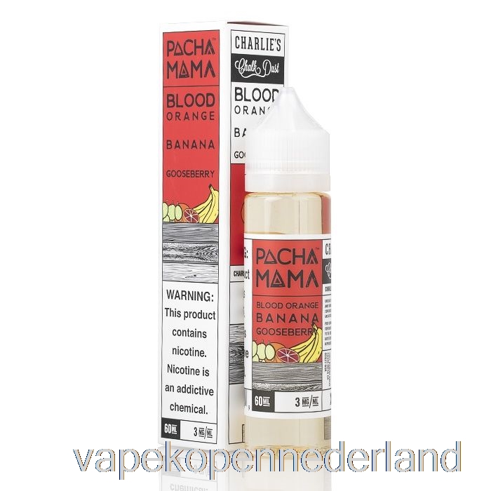 Elektronische Sigaret Vape Bloedsinaasappel Banaan Kruisbes - Pachamama - 60ml 6mg